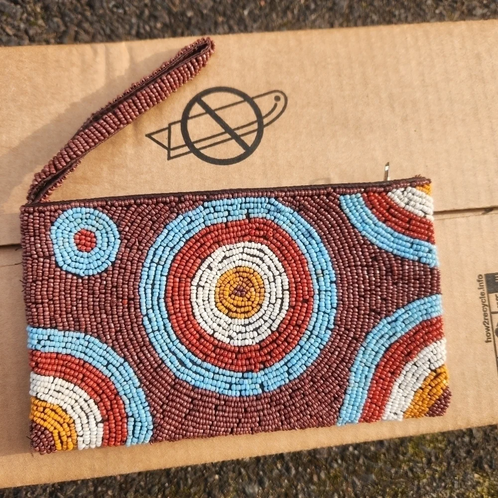 Walker & Wade Beaded Wristlet